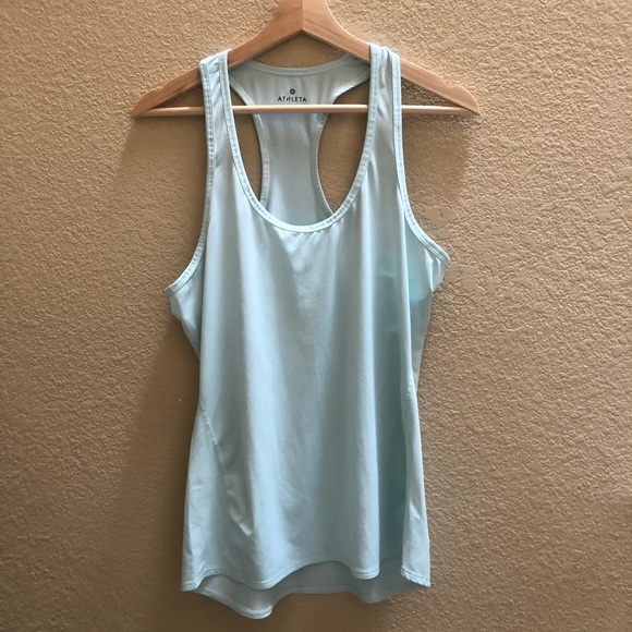 Athleta mint green racerback tank top size Medium - Picture 1 of 10